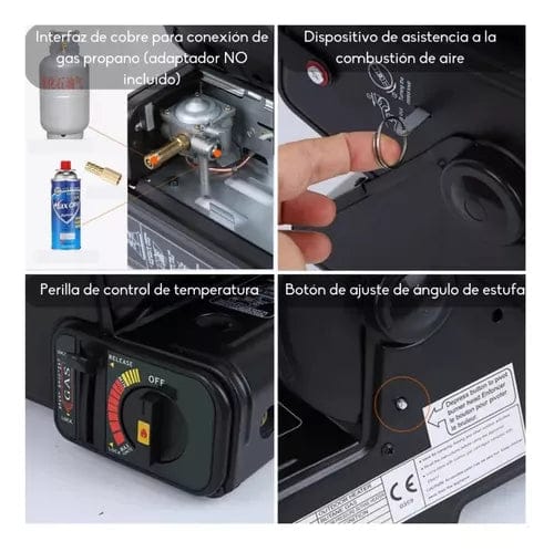 Calefactor y Cocinilla Gas